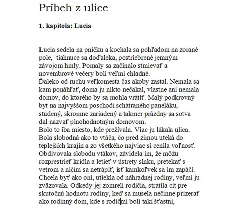 pribeh z ulice